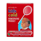 Key Sun Kids Cold Raspberry Flavoured 10 Lozenges